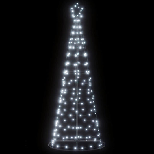 Christmas Tree Light Cone 200 LEDs Cold White 182 cm