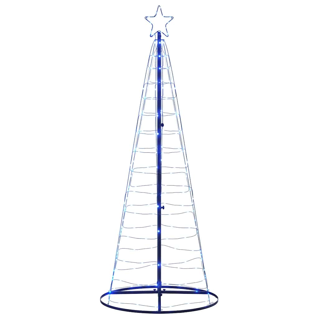 Christmas Tree Light Cone 200 LEDs Blue 182 cm