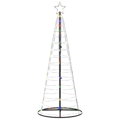 Christmas Tree Light Cone 200 LEDs Colorful 182 cm