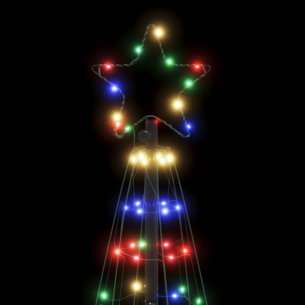 Christmas Tree Light Cone 200 LEDs Colorful 182 cm