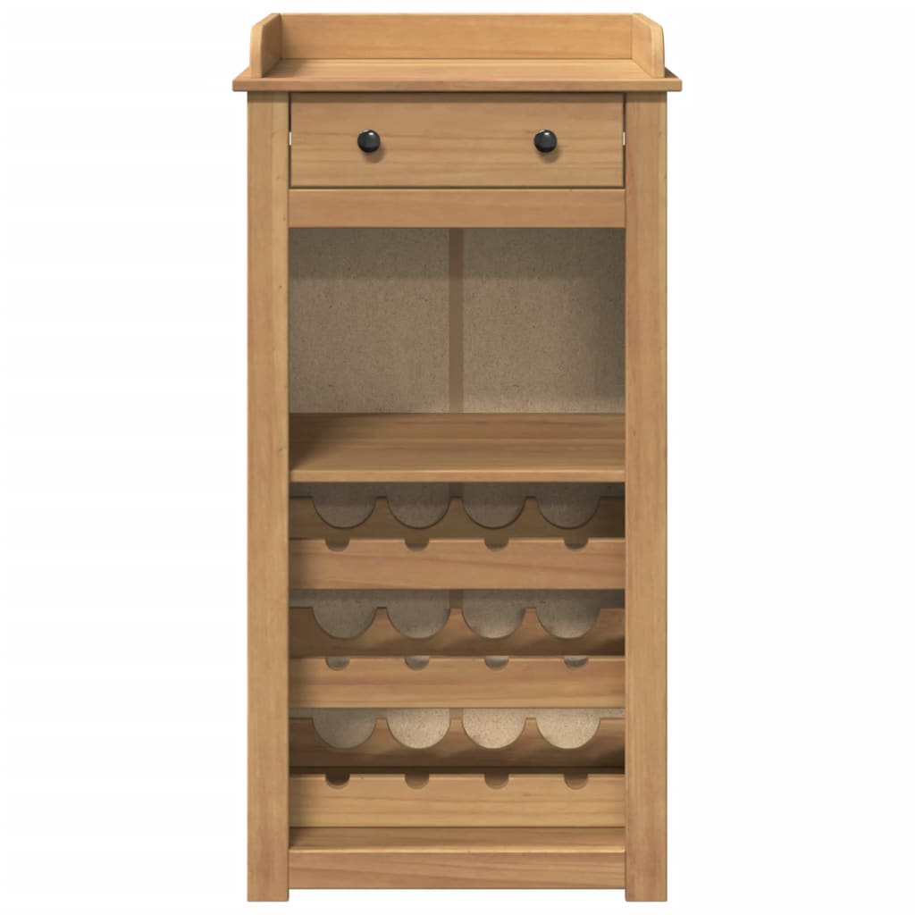 Wine Cabinet Panama 57x40x111.5 cm Solid Wood Pine