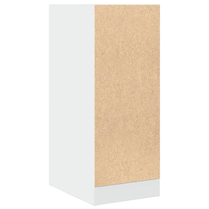 Apothecary Cabinet White 30x41x77.5 cm Engineered Wood