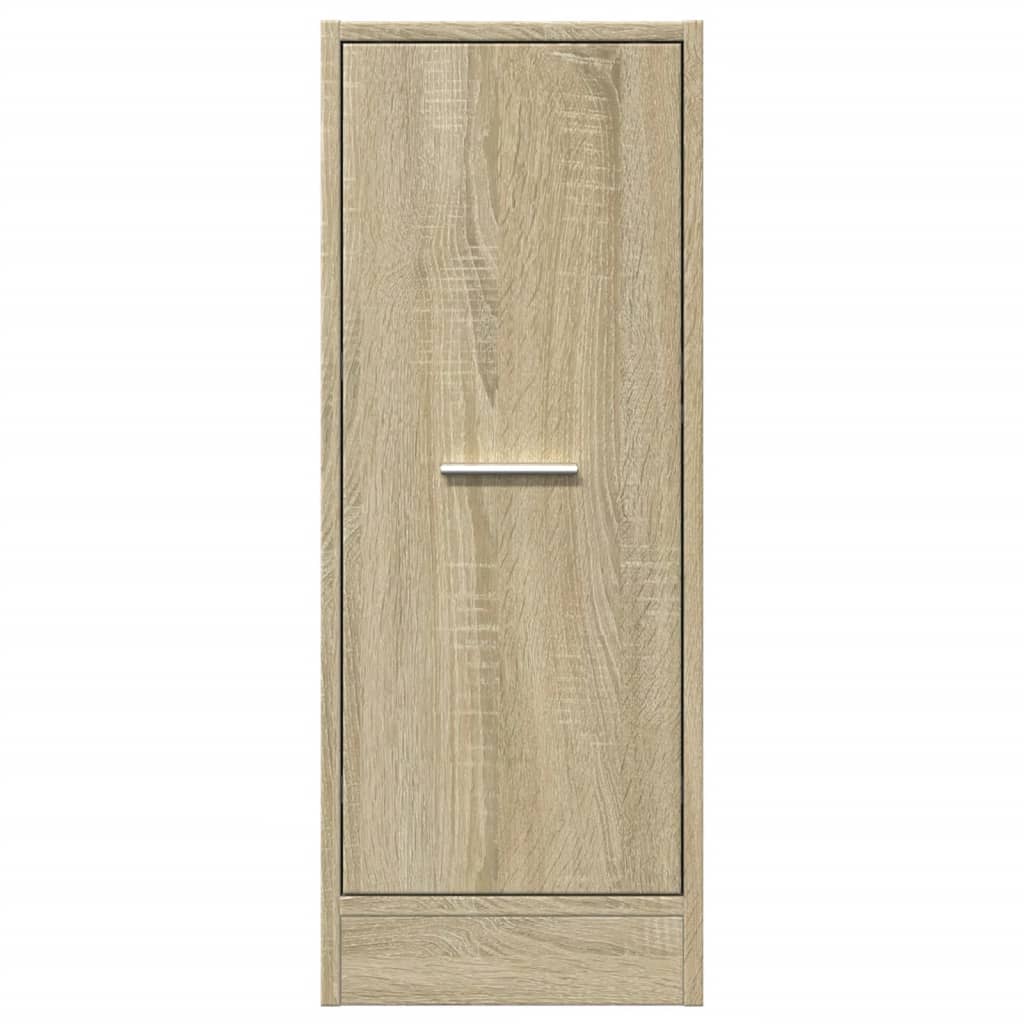 Apothecary Cabinet Sonoma Oak 30x41x77.5 cm Engineered Wood