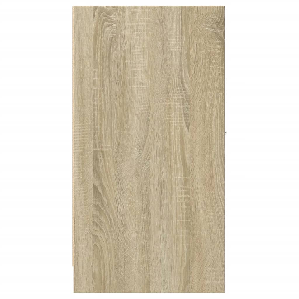 Apothecary Cabinet Sonoma Oak 30x41x77.5 cm Engineered Wood