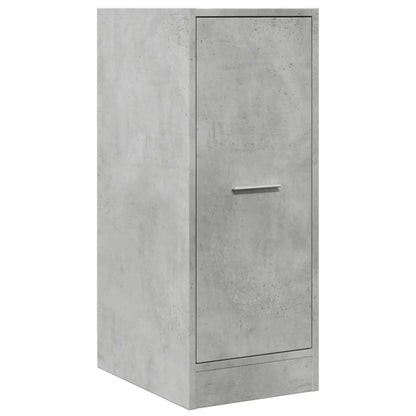 Apothecary Cabinet Concrete Grey 30x41x77.5 cm Engineered Wood