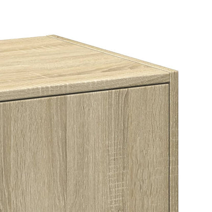 Apothecary Cabinet Sonoma Oak 30x41x118 cm Engineered Wood