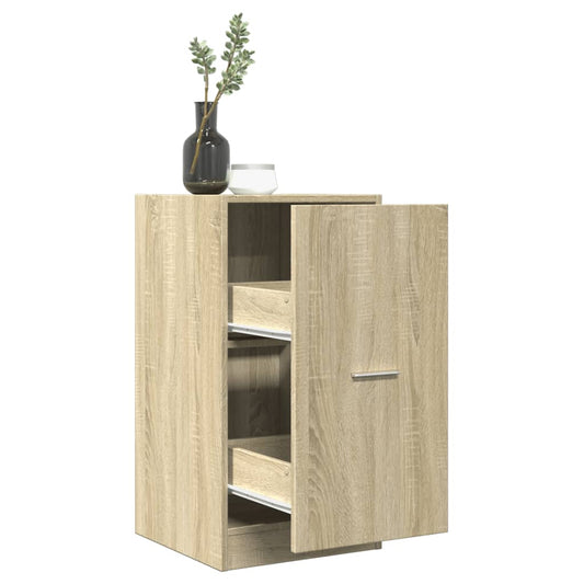 Apothecary Cabinet Sonoma Oak 40x41x77.5 cm Engineered Wood