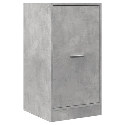 Apothecary Cabinet Concrete Grey 40x41x77.5 cm Engineered Wood