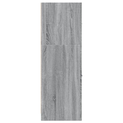 Apothecary Cabinet Grey Sonoma 40x41x118 cm Engineered Wood