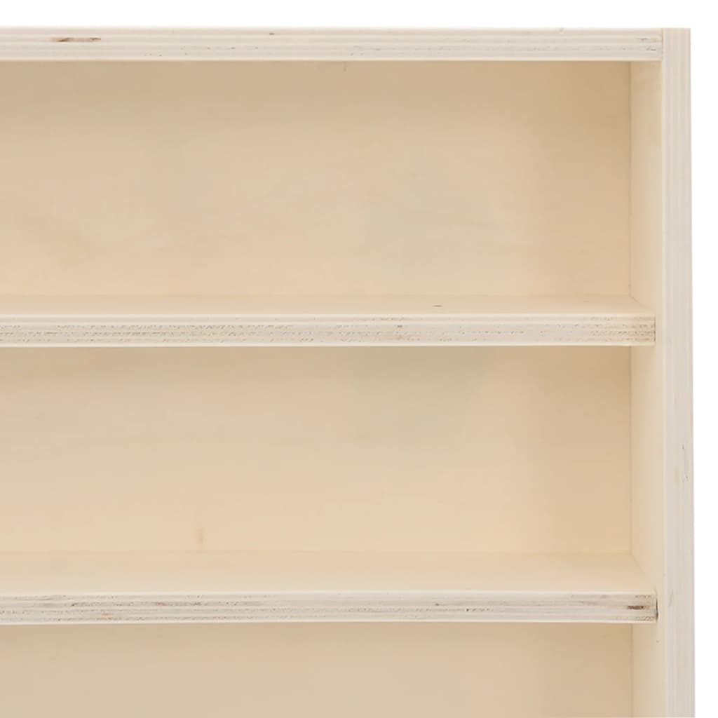 Wall Display Cabinet with 6 Shelves 80x8.5x55 cm