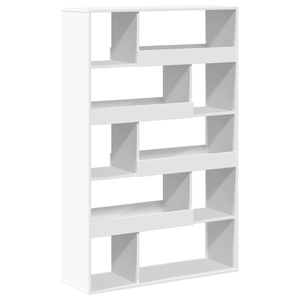 Bookcase White 100x33x156.5 cm Engineered Wood