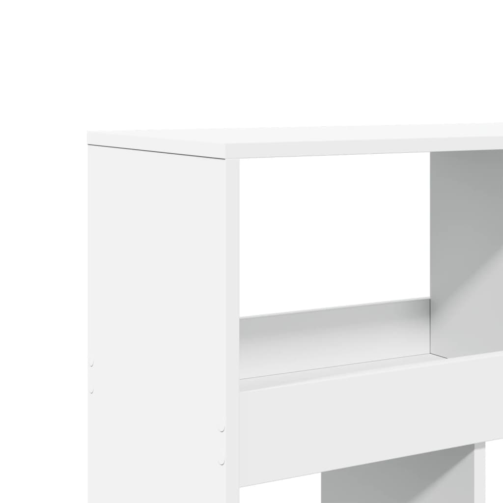 Bookcase White 100x33x187.5 cm Engineered Wood