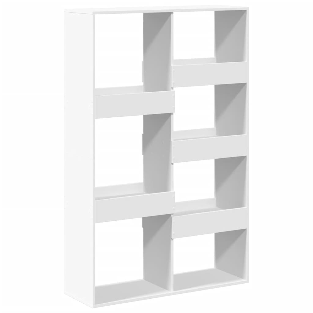 Bookcase White 100x33x155.5 cm Engineered Wood