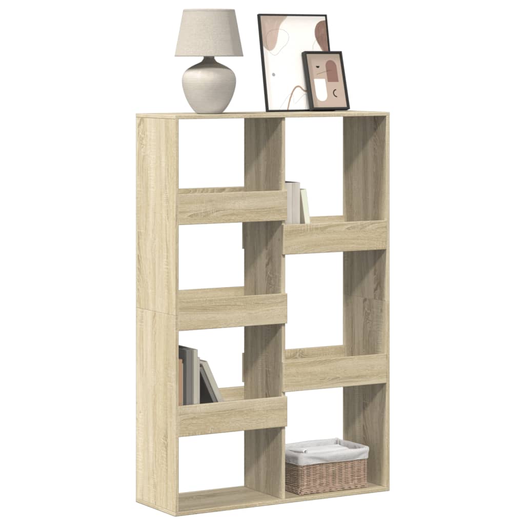 Bookcase Sonoma Oak 100x33x155.5 cm Engineered Wood