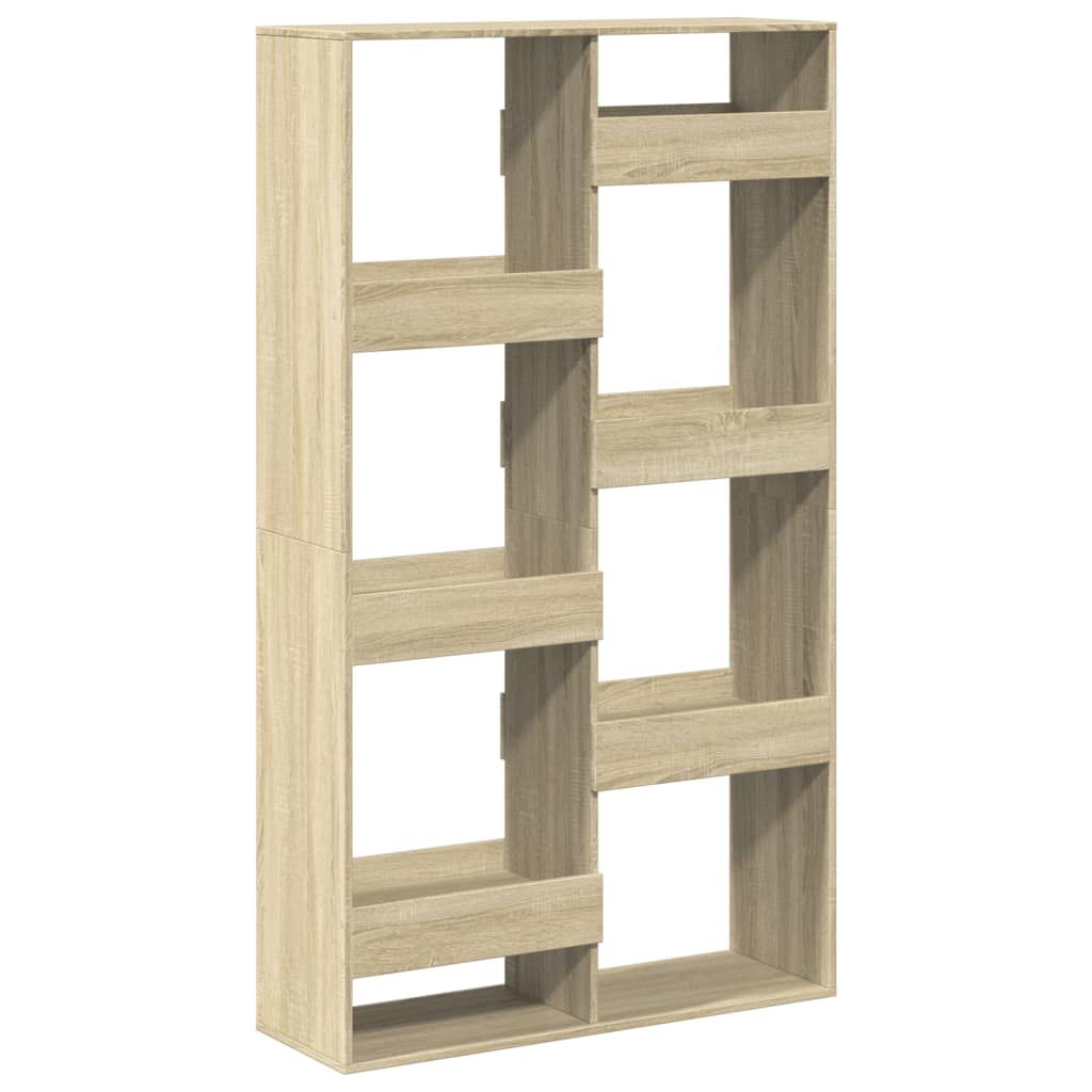 Bookcase Sonoma Oak 100x33x175 cm Engineered Wood