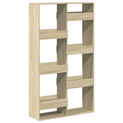 Bookcase Sonoma Oak 100x33x175 cm Engineered Wood