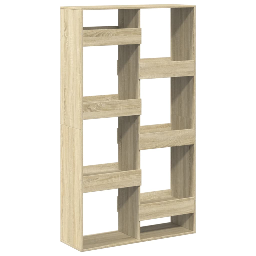 Bookcase Sonoma Oak 100x33x175 cm Engineered Wood