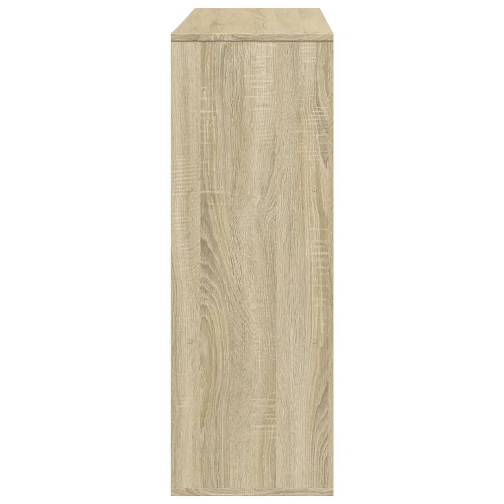 Room Divider Sonoma Oak 100x33x94.5 cm Engineered Wood