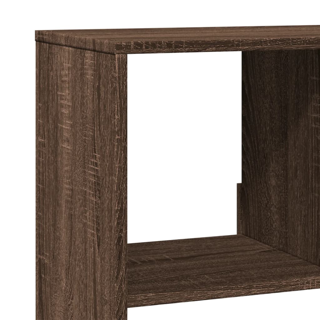 Room Divider Brown Oak 100x33x125.5 cm Engineered Wood