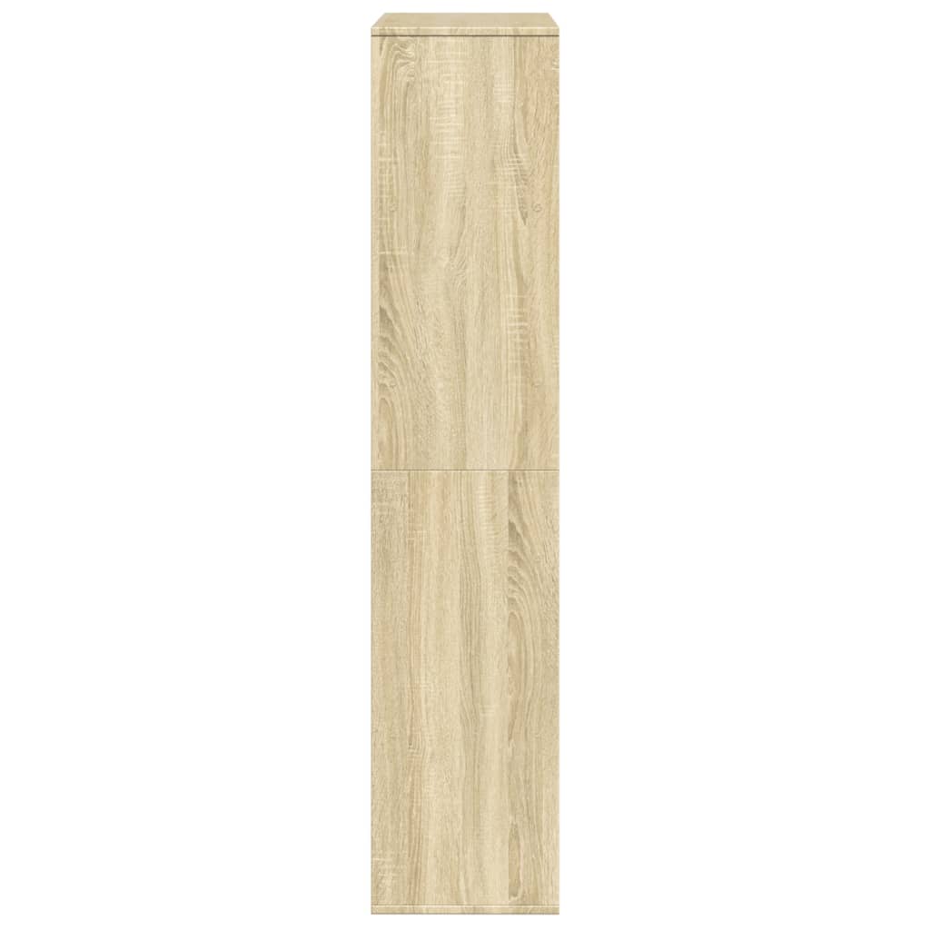 Room Divider Sonoma Oak 100x33x156.5 cm Engineered Wood