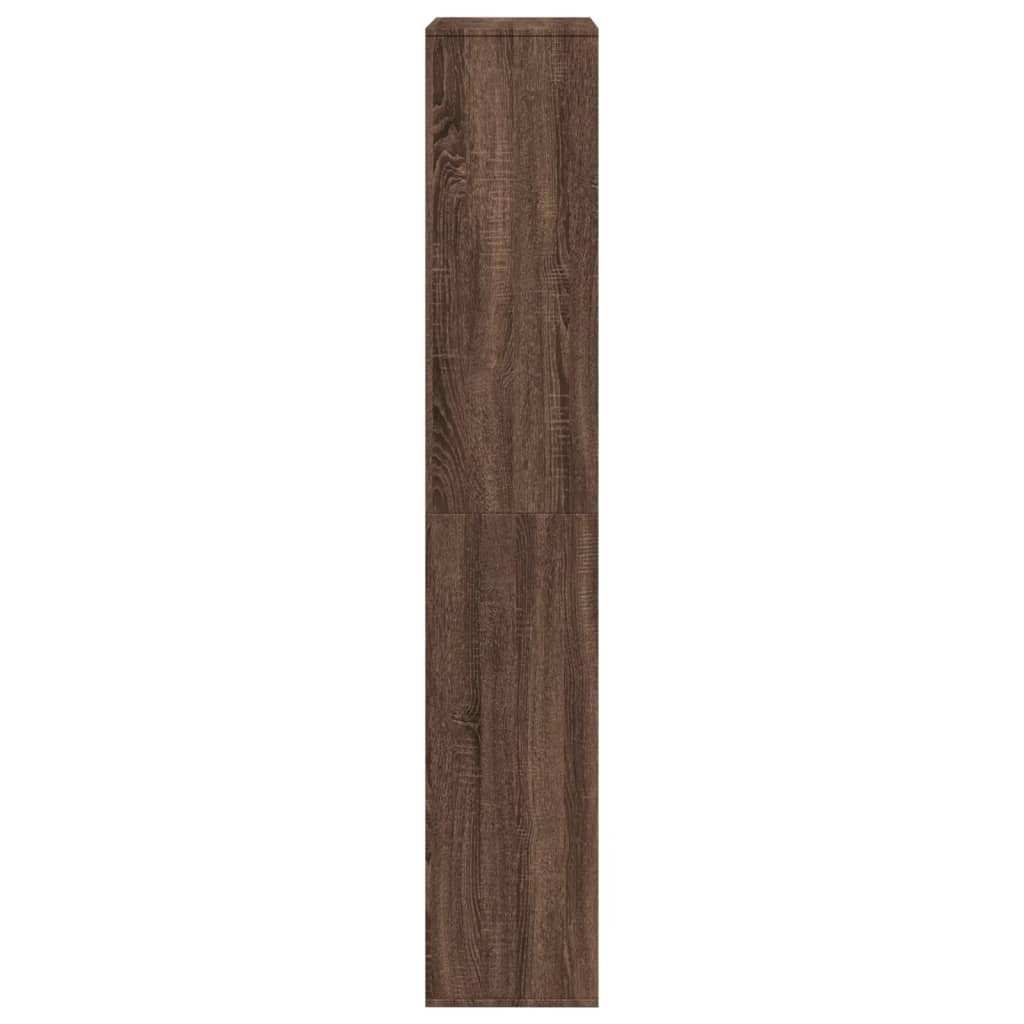 Room Divider Brown Oak 100x33x187.5 cm Engineered Wood