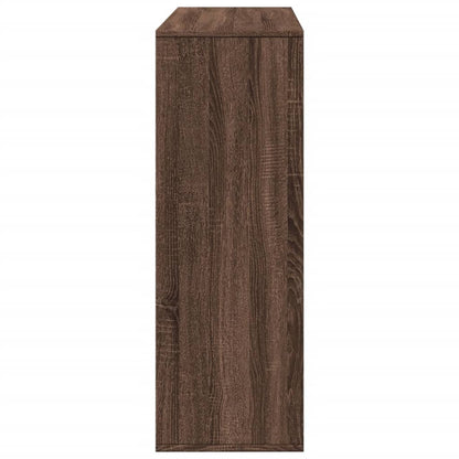 Room Divider Brown Oak 100x33x94.5 cm Engineered Wood