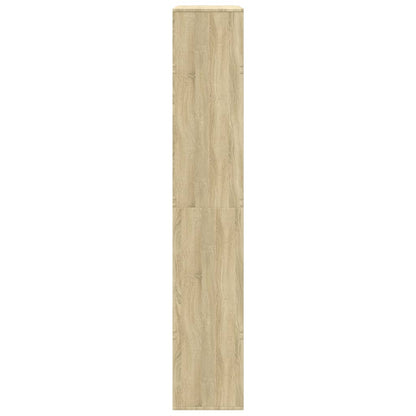 Room Divider Sonoma Oak 100x33x187.5 cm Engineered Wood