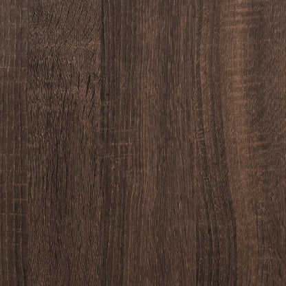 Room Divider Brown Oak 100x33x187.5 cm Engineered Wood