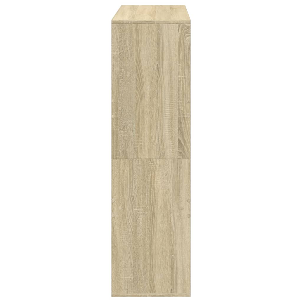 Room Divider Sonoma Oak 100x33x115 cm Engineered Wood