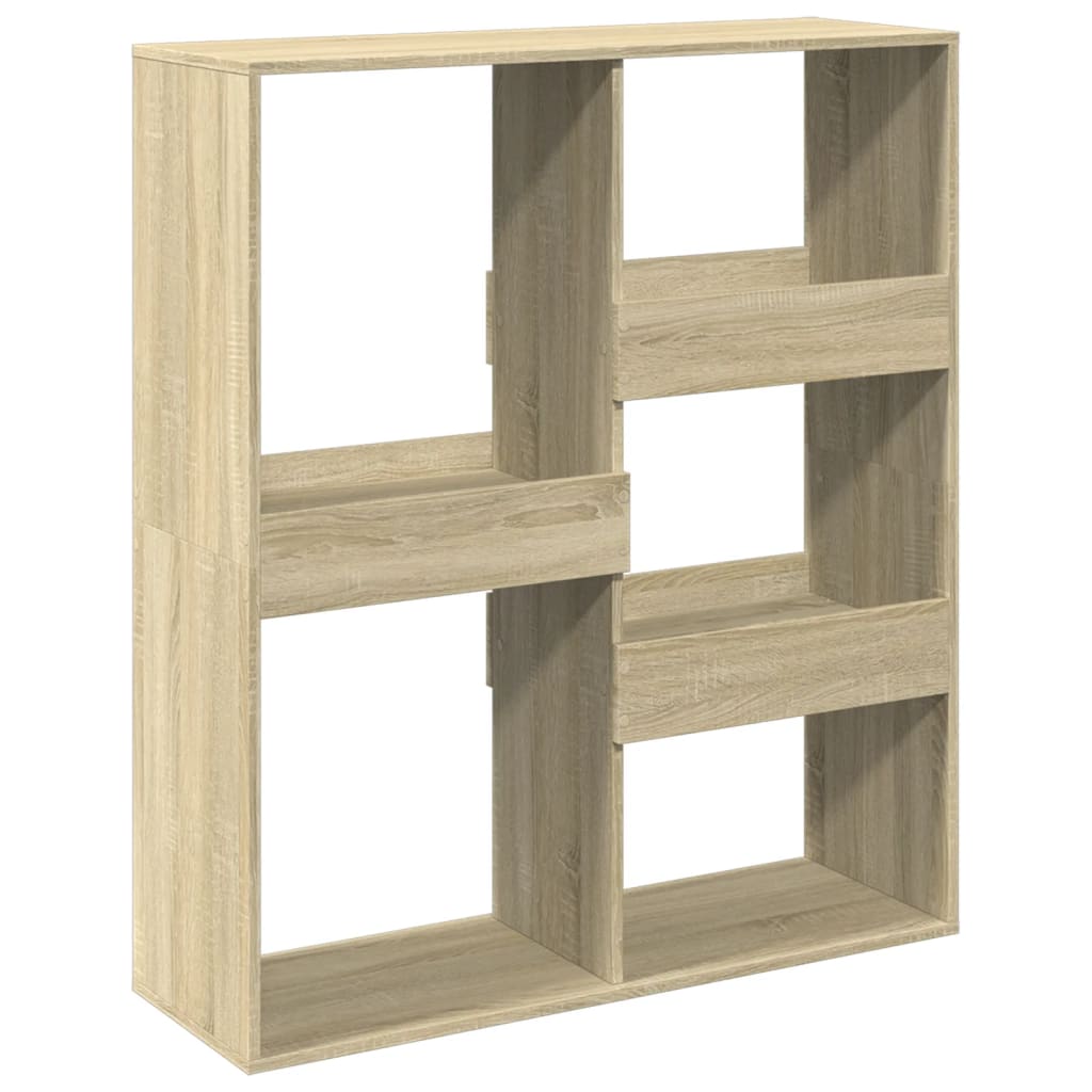 Room Divider Sonoma Oak 100x33x115 cm Engineered Wood