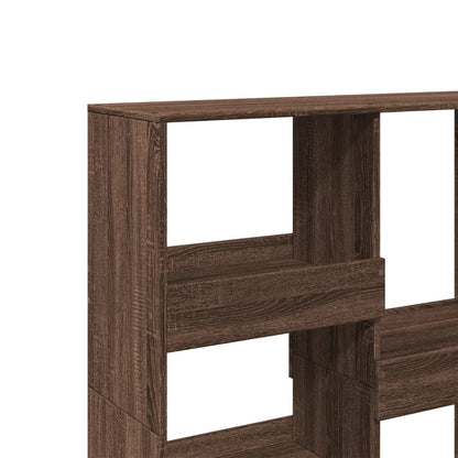 Room Divider Brown Oak 100x33x115 cm Engineered Wood