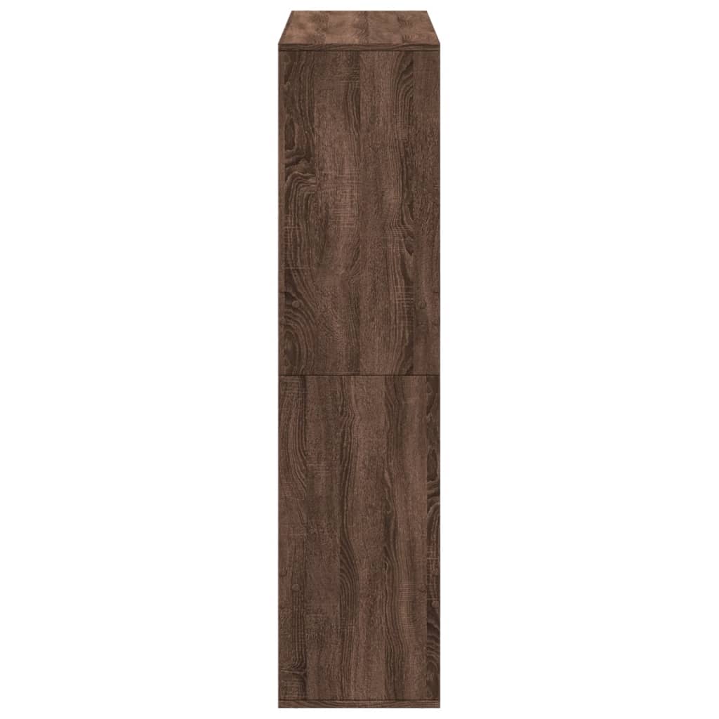 Room Divider Brown Oak 100x33x135 cm Engineered Wood