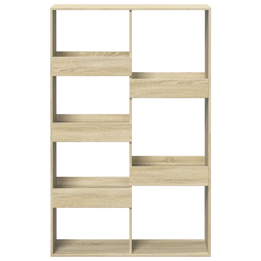 Room Divider Sonoma Oak 100x33x155.5 cm Engineered Wood