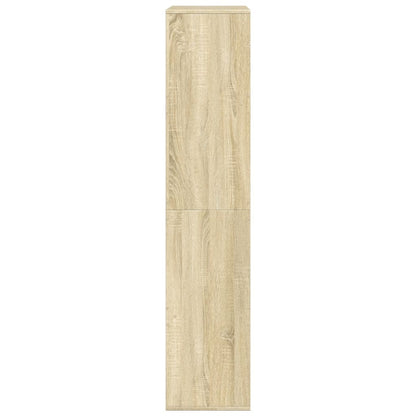 Room Divider Sonoma Oak 100x33x155.5 cm Engineered Wood