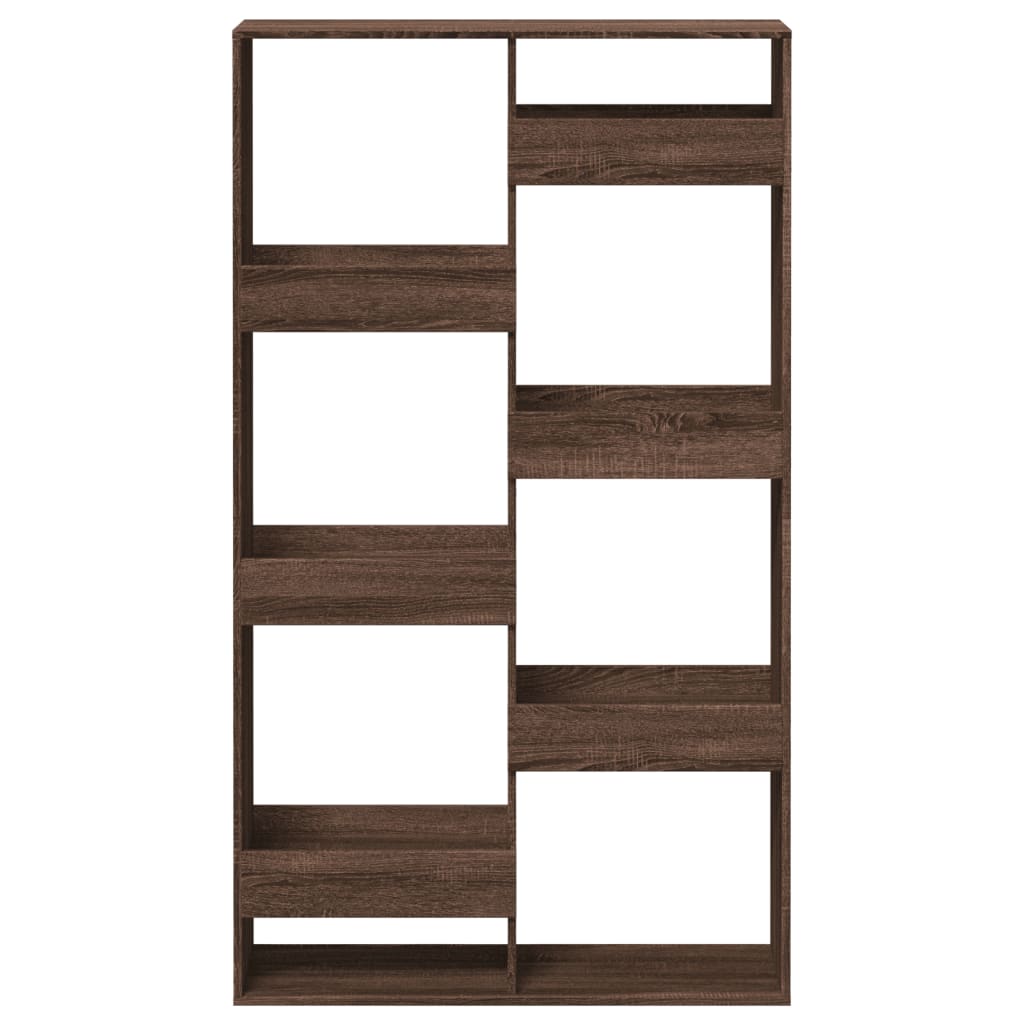 Room Divider Brown Oak 100x33x175 cm Engineered Wood