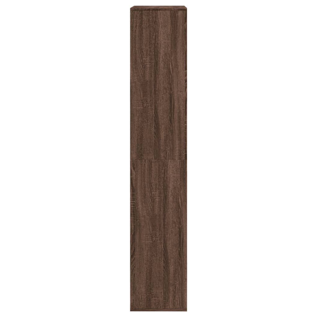 Room Divider Brown Oak 100x33x175 cm Engineered Wood