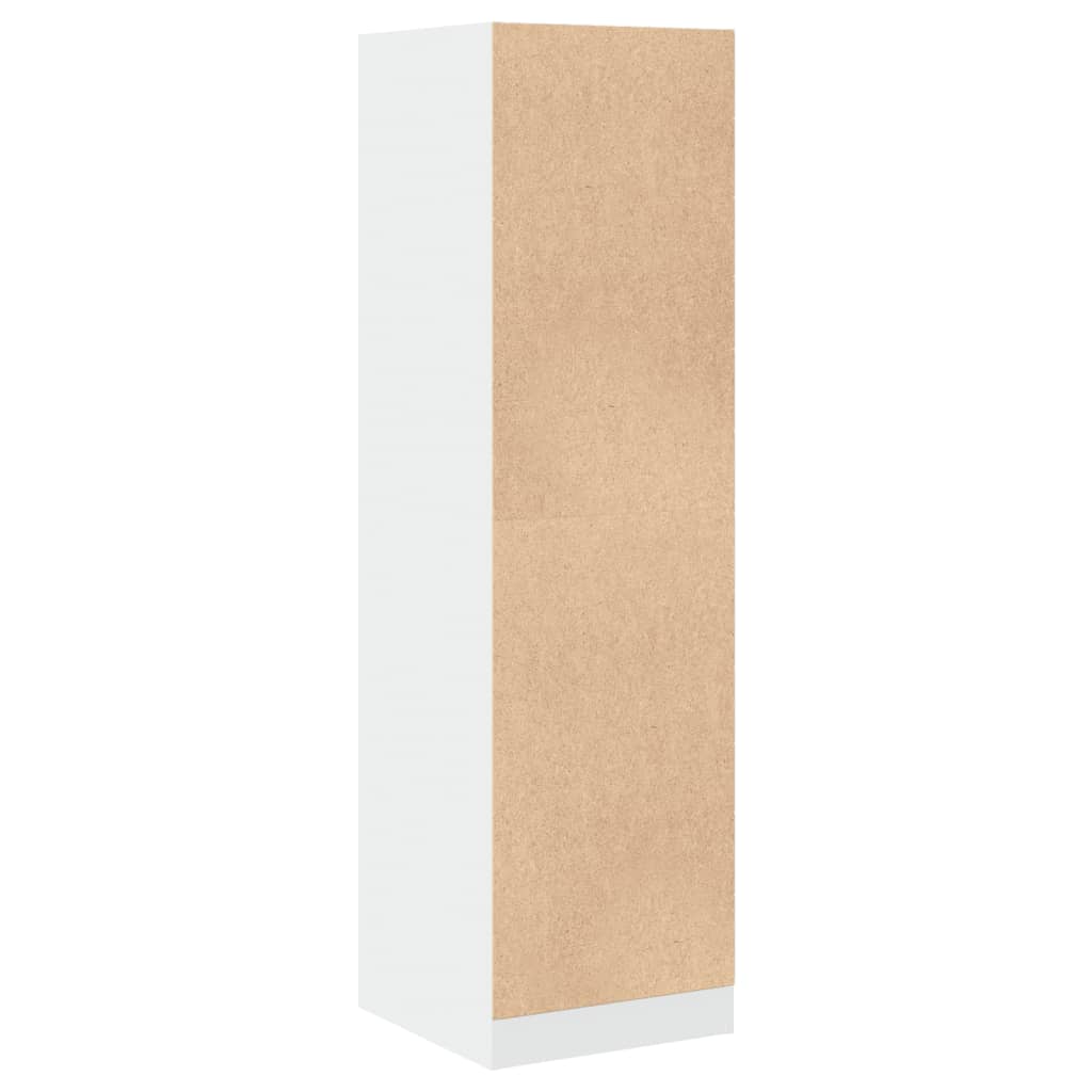 Apothecary Cabinet White 40x41x144.5 cm Engineered Wood