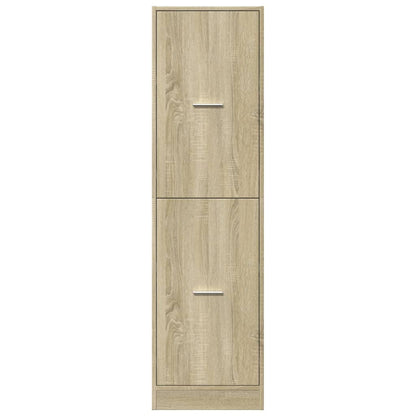 Apothecary Cabinet Sonoma Oak 40x41x144.5 cm Engineered Wood