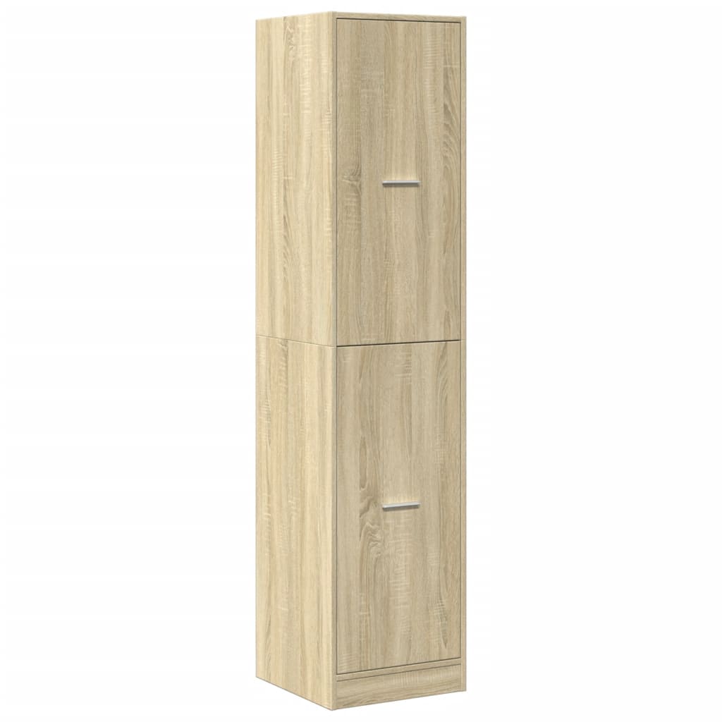 Apothecary Cabinet Sonoma Oak 40x41x174.5 cm Engineered Wood