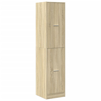 Apothecary Cabinet Sonoma Oak 40x41x174.5 cm Engineered Wood