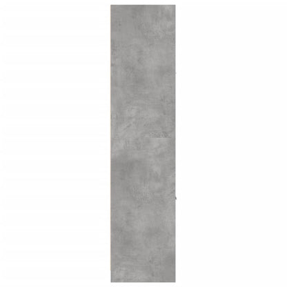 Apothecary Cabinet Concrete Grey 40x41x174.5 cm Engineered Wood