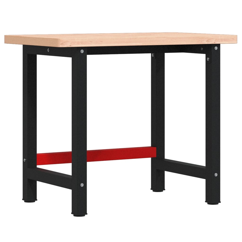 Workbench 100x60x83 cm Solid Wood Beech Rectangular