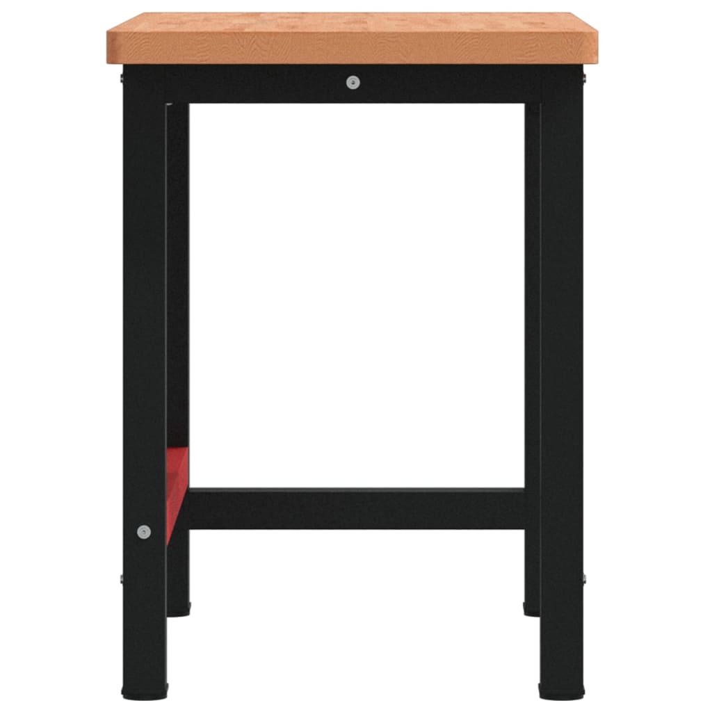 Workbench 100x60x83 cm Solid Wood Beech Rectangular