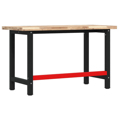 Workbench 140x60x83 cm Solid Wood Acacia Rectangular