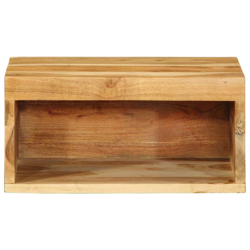 Wall-mounted TV Cabinet 40x30x19 cm Solid Wood Acacia