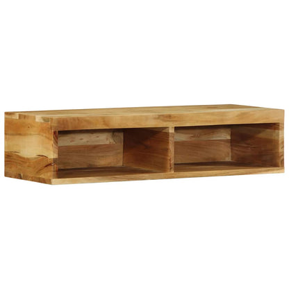 Wall-mounted TV Cabinet 80x30x19 cm Solid Wood Acacia