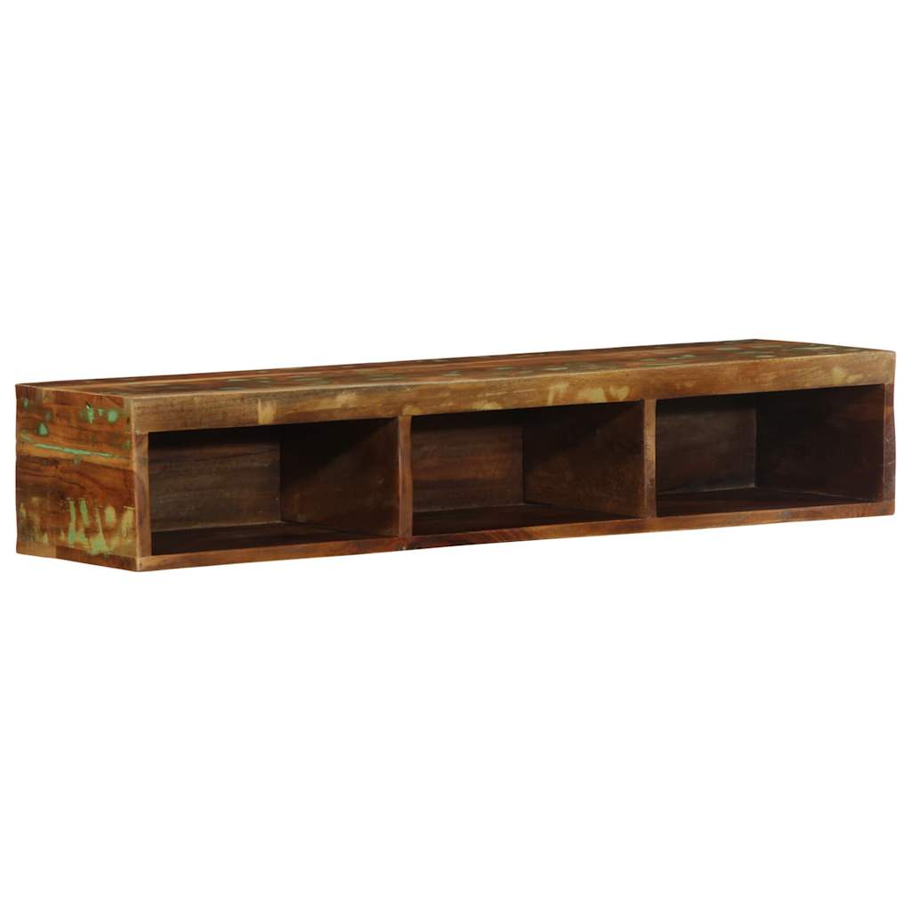 Wall-mounted TV Cabinet 100x30x19 cm Solid Wood Reclaimed