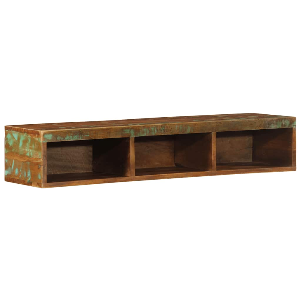 Wall-mounted TV Cabinet 100x30x19 cm Solid Wood Reclaimed