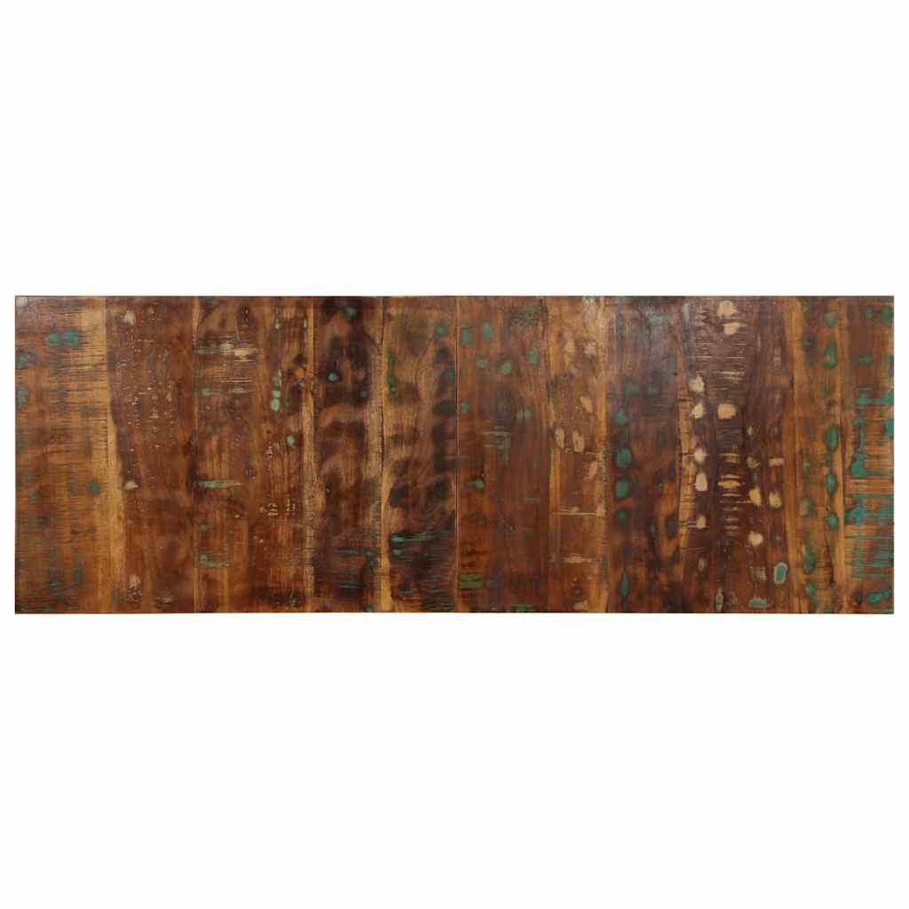 Headboard Multicolour 140 cm Solid Wood Reclaimed