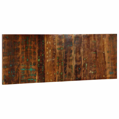 Headboard Multicolour 140 cm Solid Wood Reclaimed